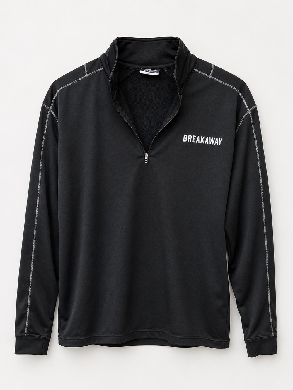 Nike Golf Dri-FIT Breakaway Black 1/4 Zip Pullover Size Small